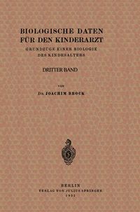 Produktbild: Biologische Daten f&uuml;r den Kinderarzt