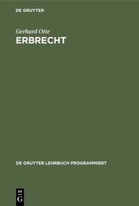 Produktbild: Erbrecht