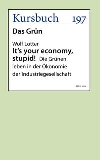 Produktbild: It's your economy, stupid!