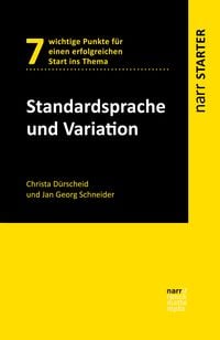 Produktbild: Standardsprache und Variation