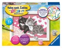 Produktbild: CreArt, Malen nach Zahlen Kinder - Kuschelkatzen