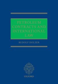 Produktbild: Petroleum Contracts and International Law