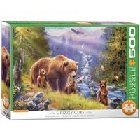 Bild vom Artikel Eurographics 6500-5546 - Grizzly Bärwelpen Jan Patrik, Puzzle, 500 Teile vom Autor 