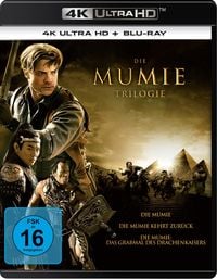 Bild vom Artikel Die Mumie Trilogie - Die Mumie / Die Mumie kehrt zurück / Die Mumie: Das Grabmal des Drachenkaisers  (3 4K Ultra HD) (+ 3 Blu-rays) vom Autor Brendan Fraser