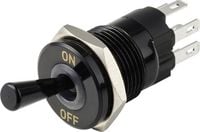 Produktbild: TRU COMPONENTS TC-14378420 Kippschalter 250 V/AC 15A 1 x Ein/Aus IP67 1St.