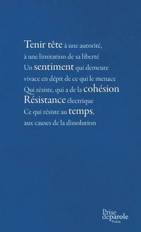 Produktbild: Po&egrave;mes de la r&eacute;sistance