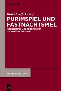 Produktbild: Purimspiel und Fastnachtspiel