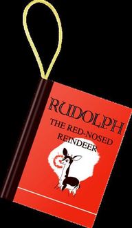Produktbild: Rudolph the Red-Nosed Reindeer Mini-Book Ornament