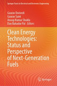 Produktbild: Clean Energy Technologies: Status and Perspective of Next-Generation Fuels