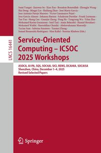 Produktbild: Service-Oriented Computing &ndash; ICSOC 2025 Workshops