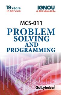 Produktbild: MCS-011 Problem Solving And Programming