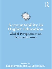 Produktbild: Accountability in Higher Education