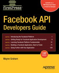 Produktbild: Facebook API Developers Guide