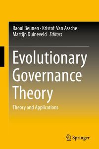 Produktbild: Evolutionary Governance Theory