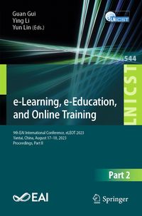 Produktbild: E-Learning, e-Education, and Online Training