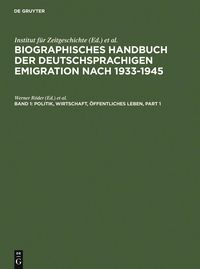 Produktbild: Politik, Wirtschaft, &Ouml;ffentliches Leben.
