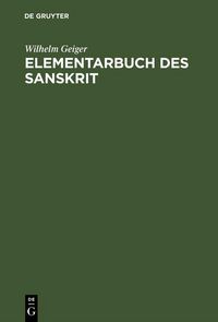 Produktbild: Elementarbuch des Sanskrit
