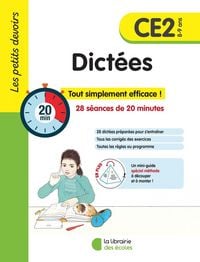 Produktbild: Petits devoirs dictees ce2