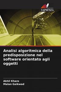 Produktbild: Analisi algoritmica della predisposizione nel software orientato agli oggetti