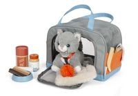 Produktbild: Katze mit Tasche und Pflege-Set