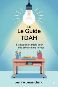 Produktbild: Le Guide Parental TDAH : Strat&eacute;gies et outils pour des devoirs sans larmes.