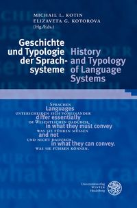 Produktbild: Geschichte und Typologie der Sprachsysteme/History and Typology of Language Systems