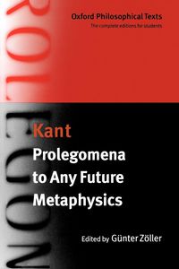 Produktbild: Prolegomena to Any Future Metaphysics