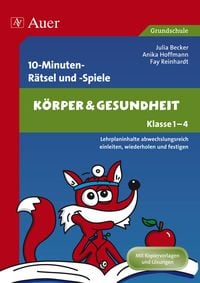 Produktbild: 10-Minuten-Rätsel und -Spiele Körper & Gesundheit