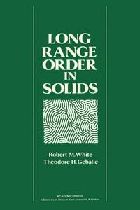 Produktbild: Long Range Order in Solids