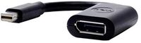 Dell 470-13627 DisplayPort / Mini-DisplayPort Adapter [1x Mini-DisplayPort Stecker - 1x DisplayPort Buchse] Schwarz  20.30 cm