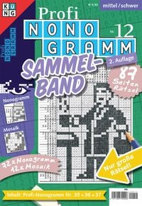 Produktbild: Profi-Nonogramm 3er-Band Nr. 12