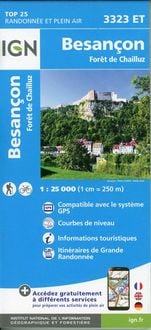 Produktbild: Besan&ccedil;on - For&ecirc;t de Chailluz 1:25 000