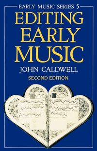 Produktbild: Editing Early Music