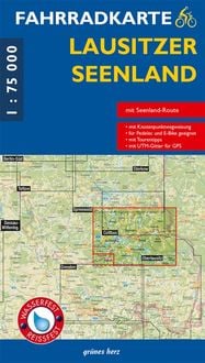 Produktbild: Fahrradkarte Lausitzer Seenland