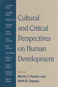 Produktbild: Cultural and Critical Perspectives on Human Development