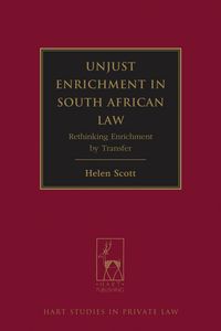 Produktbild: Unjust Enrichment in South African Law