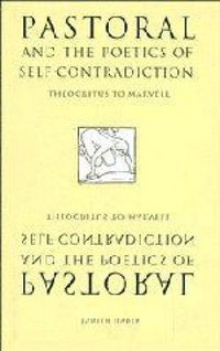 Produktbild: Pastoral and the Poetics of Self-Contradiction