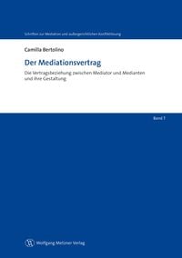 Produktbild: Der Mediationsvertrag