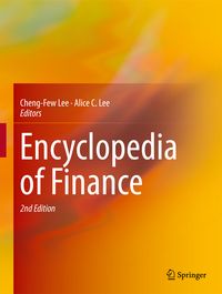 Produktbild: Encyclopedia of Finance