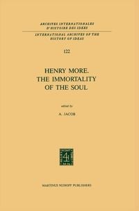 Produktbild: Henry More. The Immortality of the Soul