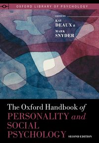 Produktbild: The Oxford Handbook of Personality and Social Psychology