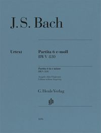 Produktbild: Johann Sebastian Bach - Partita Nr. 6 e-moll BWV 830