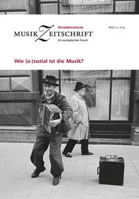 Bild vom Artikel Wie (a-)sozial ist die Musik? vom Autor 