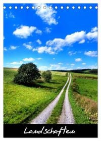 Produktbild: Landschaften (Tischkalender 2026 DIN A5 hoch), CALVENDO Monatskalender