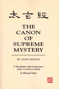 Produktbild: The Canon of Supreme Mystery by Yang Hsiung
