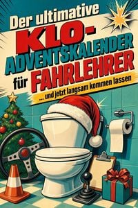 Produktbild: Der ultimative Klo-Adventskalender f&uuml;r Fahrlehrer