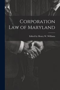 Produktbild: Corporation Law of Maryland