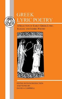 Produktbild: Greek Lyric Poetry