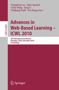 Produktbild: Advances in Web-Based Learning - ICWL 2010