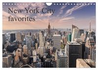 Produktbild: New York City favorites / UK-Version (Wall Calendar 2026 DIN A4 landscape), CALVENDO 12 Month Wall Calendar